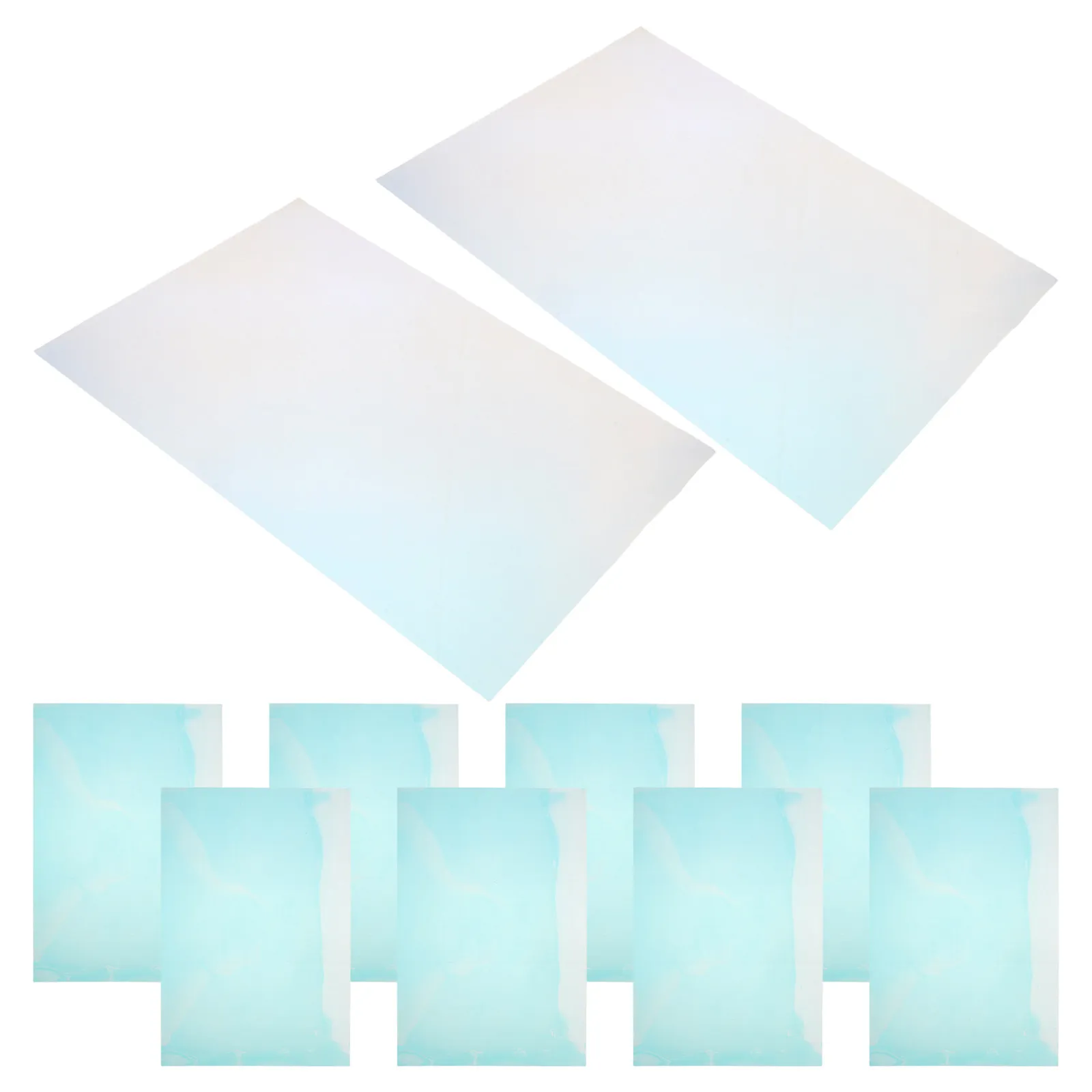10sheets-craft-sticker-paper-for-glass-window-decoration-christmas-craft-iridescent-holographic-self-adhesive
