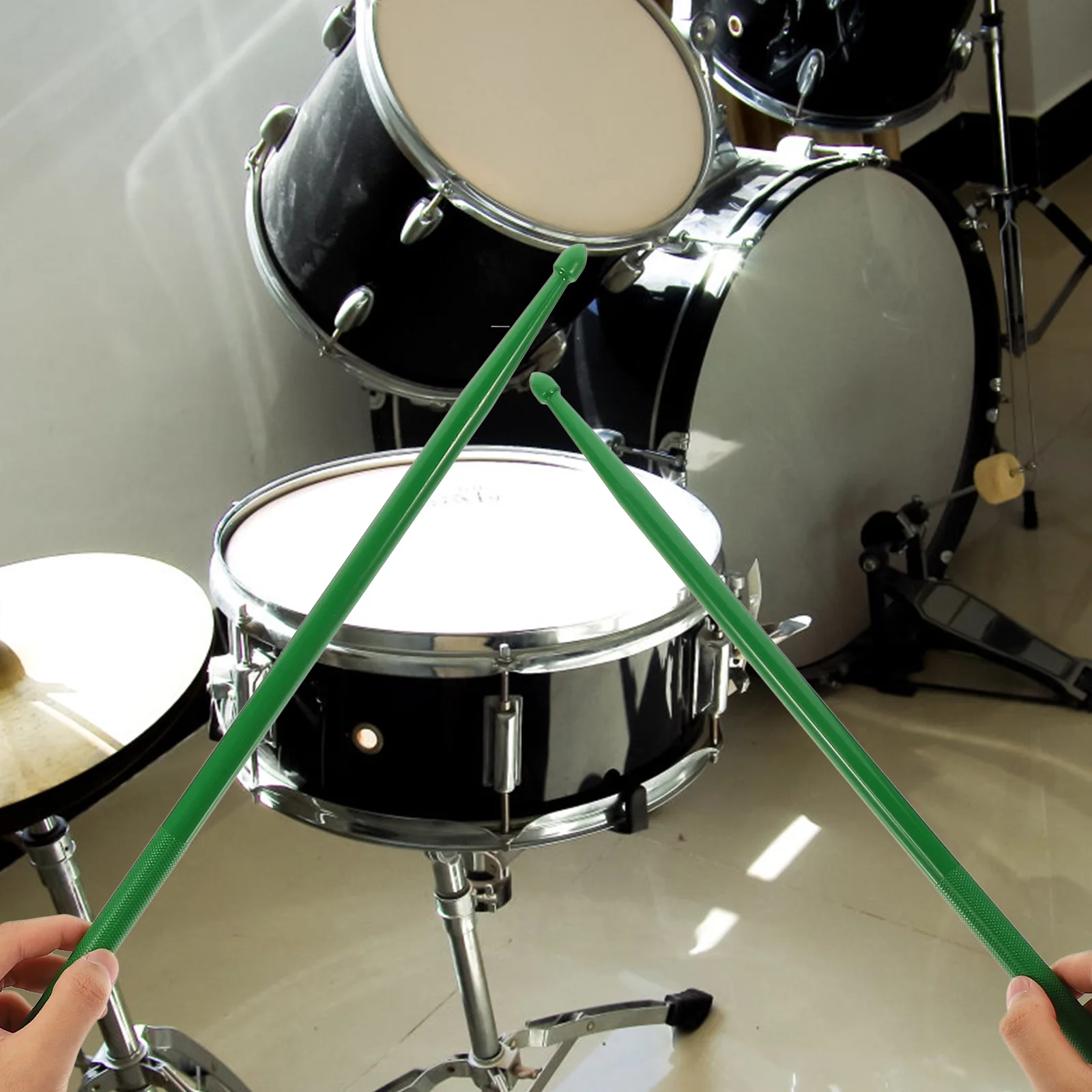 

High Quality Double End Drumsticks Smooth Finish Versatile Usage Comfortable Feel Percussion Instrument Accessories