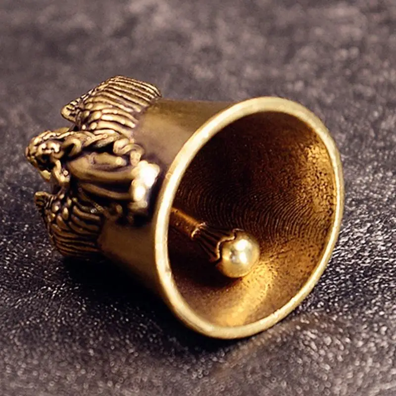 أجراس نحاسية مصقولة صديقة للأطفال، زخرفة تربط بين الوالدين والطفل