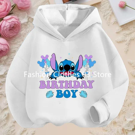 

Милые толстовки для девочек, детский свитшот, топы с героями мультфильмов Y2k, 2026, толстовки с капюшоном Disney, модная толстовка с карманами и ангелом-монстром, пуловер