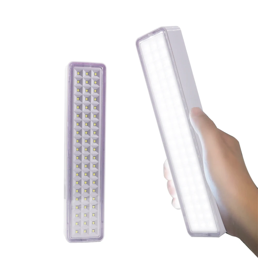 60LED Emergency Fire Fighting Lamp Portable Emergency Evacuation Light Wall-mounted Smart Home LED Bulb Dimmable Camping Lights