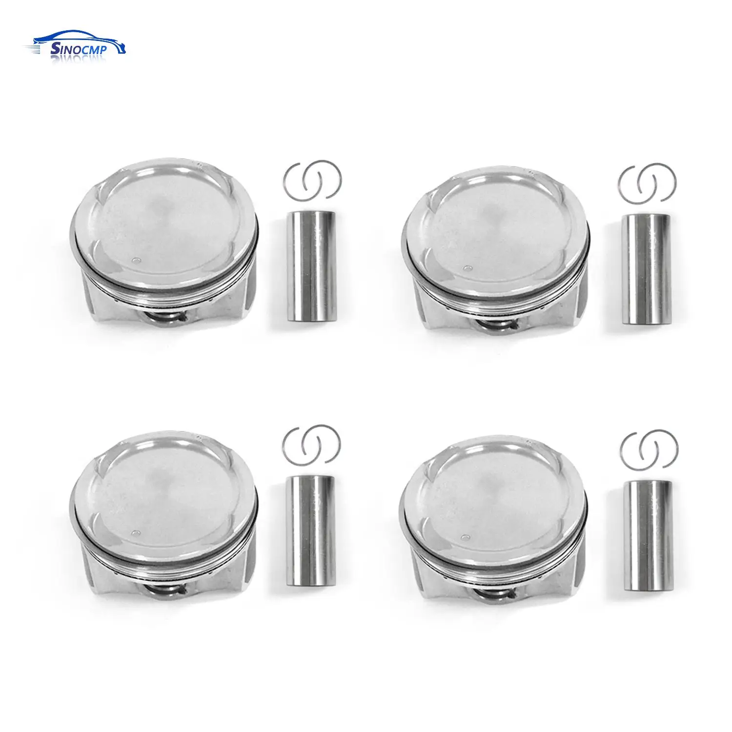 

4 Set Engine Pistons & Rings Kit For 2012–2020 Hyundai Elantra Kia Forte5 Soul Tucson G4NA 2.0L 23410-2E500 Car Engine Parts