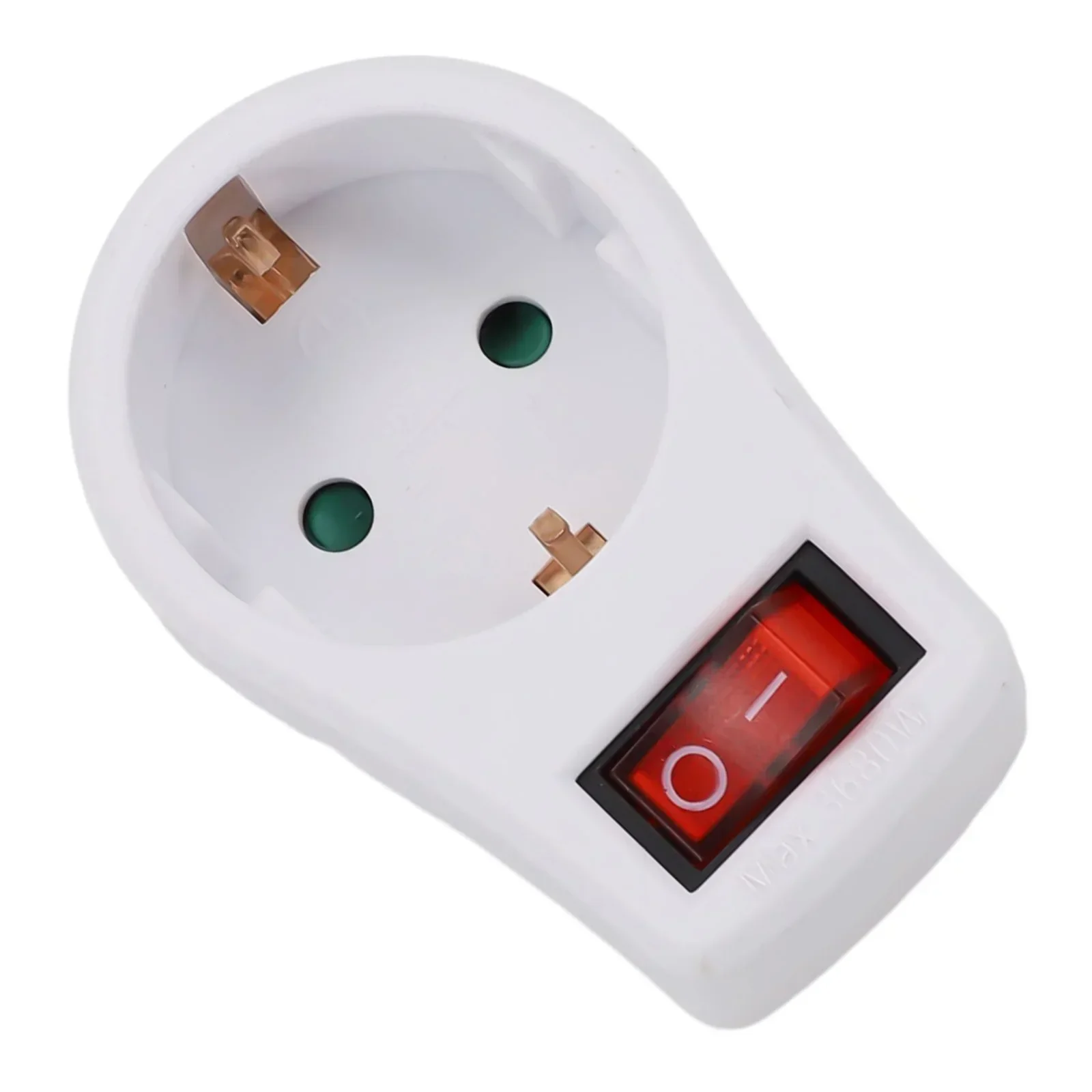 Conversion Plug Socket Outlet Saves Money Switches Sockets Flame Retardant PP Power Tool White Power Adapter Socket