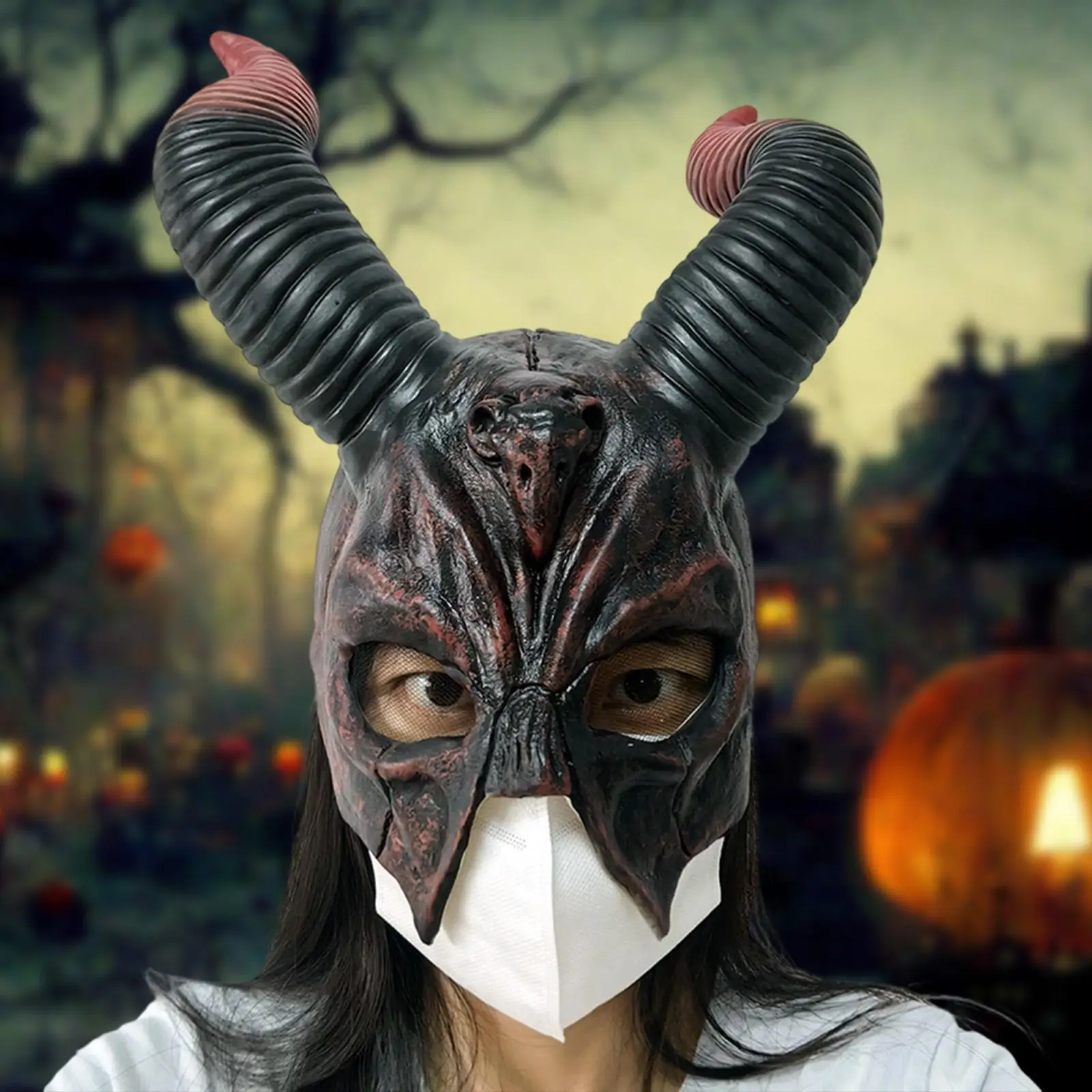 

Halloween Mask Decor Novelty Animal Mask for Animals Theme Birthday Night Club