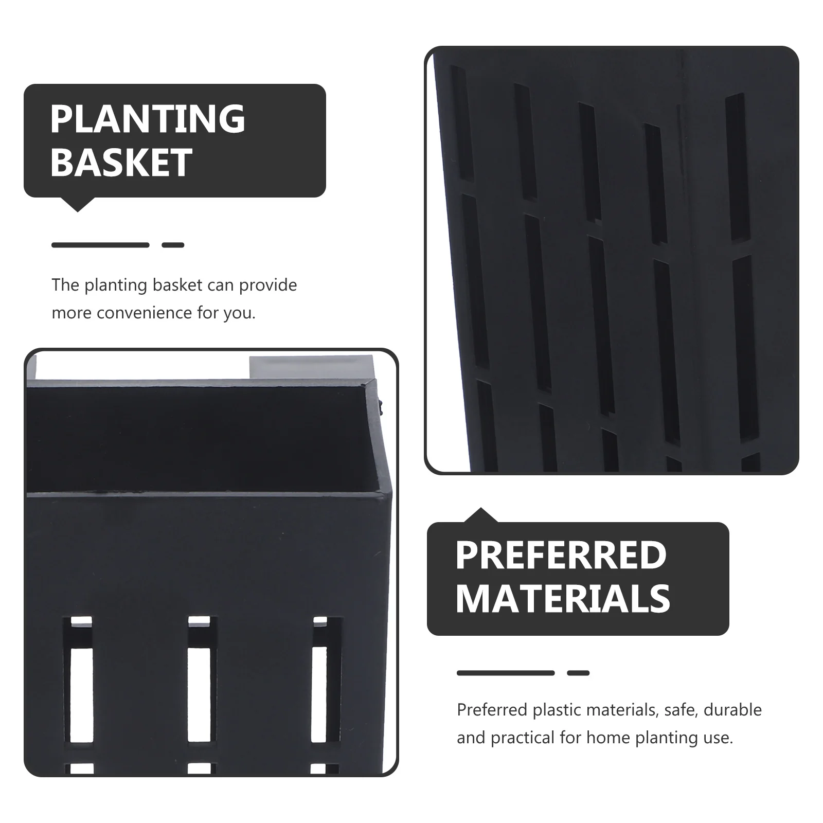 

3Pcs Aquarium Hanging Plant Holder Strong Plastic Baskets for Water Plants Promotes Root Development Aquarium Landscape Tool