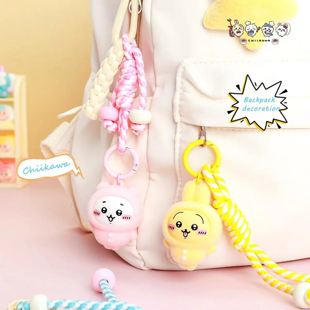 

Kawaii Chiikawa Hachiware кукла-брелок игрушки мультфильм Усаги студенческий рюкзак украшения ремешок куклы подарки на день рождения для девочек