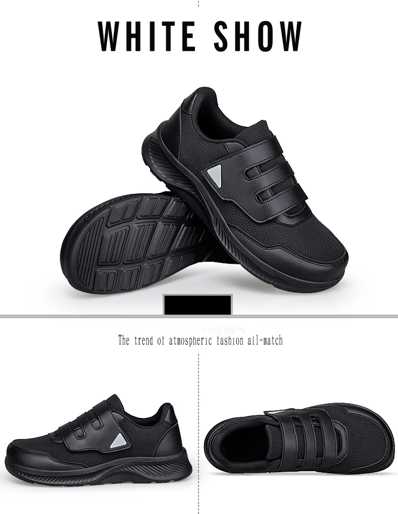 Herrenschuhe für breite Füße, geschwollene Füße, bequeme Freizeitschuhe, Daumen-Eversion-Verstellung, weiche, bequeme Mesh-Sneaker für Herren – Detail 11