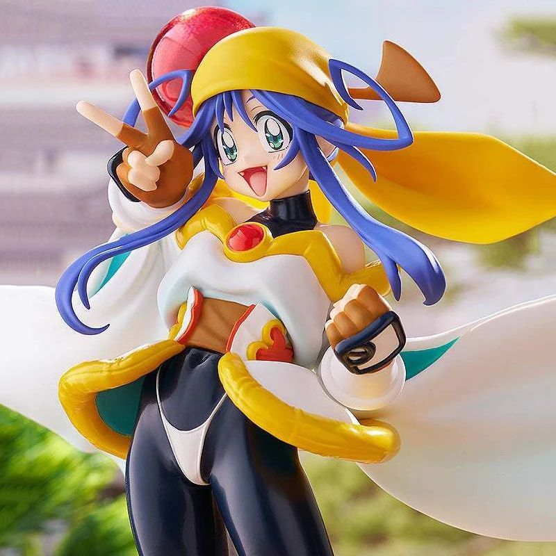 Oryginalna figurka anime GoodSmile POP UP PARADE Lime Mechanical Goddess, autentyczny model kolekcjonerski w pudełku, lalka, ozdoba, prezent