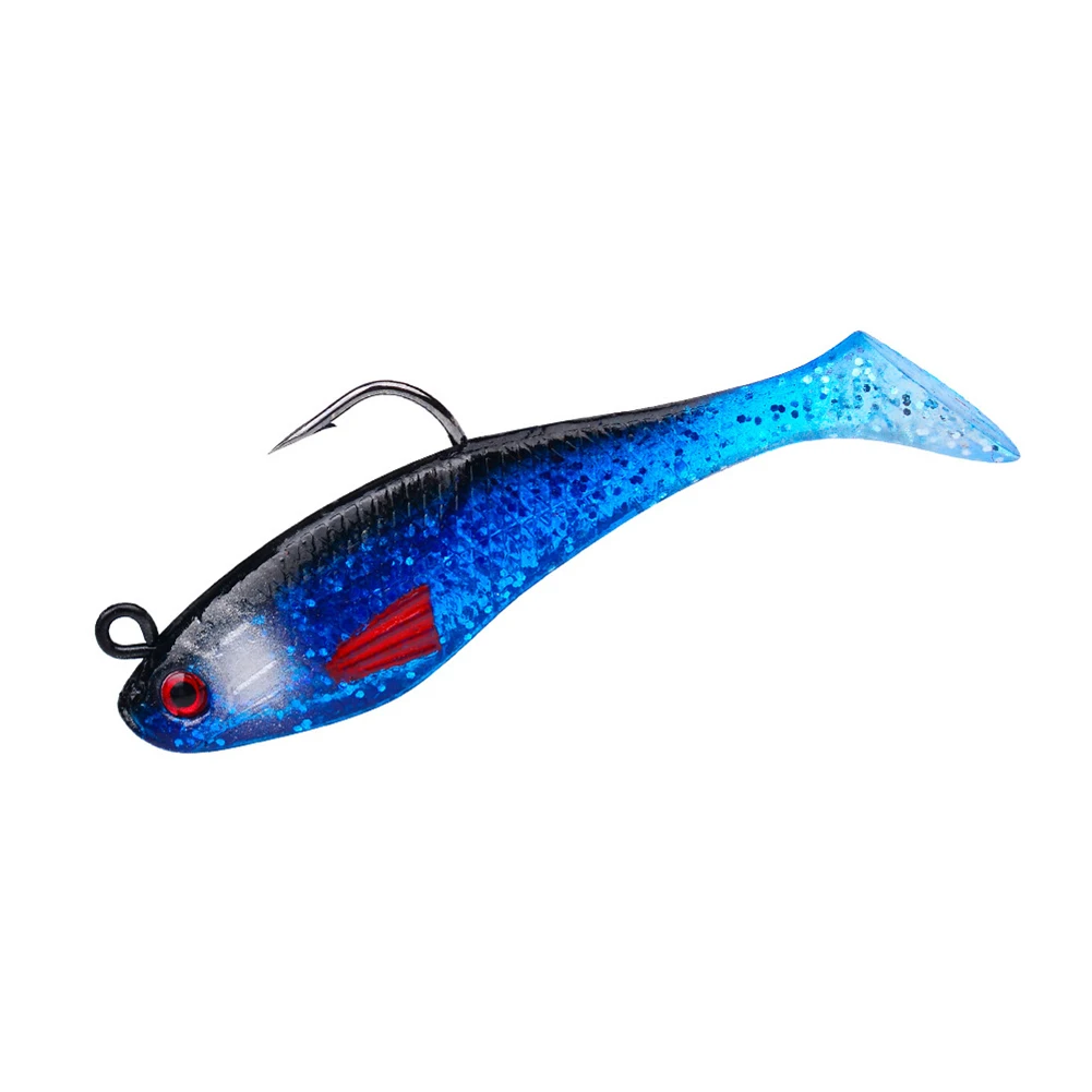 

1pc 7.5cm/9.5g Soft Fishing Lure Swim Tail Jigging Wobbler Swimbait Bass Pike Tackle Long-range Casting Baits Lures Parts