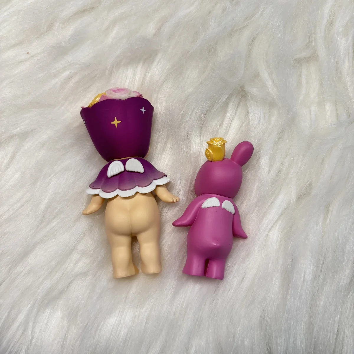 Koleksi Hadiah Festival QiXi Seri 2020 Figur Mini Sonny Angel Kotak Misteri Buket Mawar