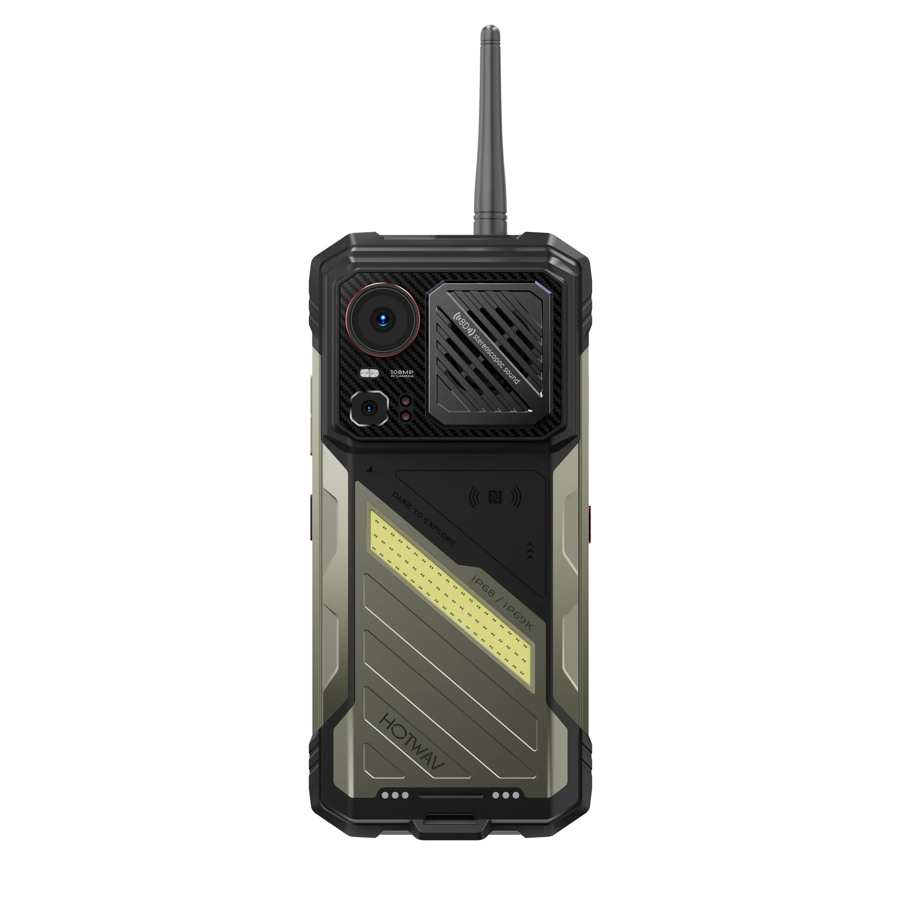 HOTWAV Hyper 8 Ultra Walkie-Talkie Robustes Smartphone 125 dB Lound-Lautsprecher 5G-Handy 12000 mAh 55 W 108 MP 12 GB 512 GB Mobiltelefon – Detail 40