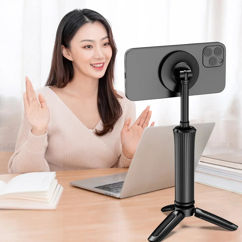 

Mini Selfie Stick 2025 Tripod Artifact Travel Portable Mobile Phone 360 ​​degree Rotary Floor-standing Handheld Stand