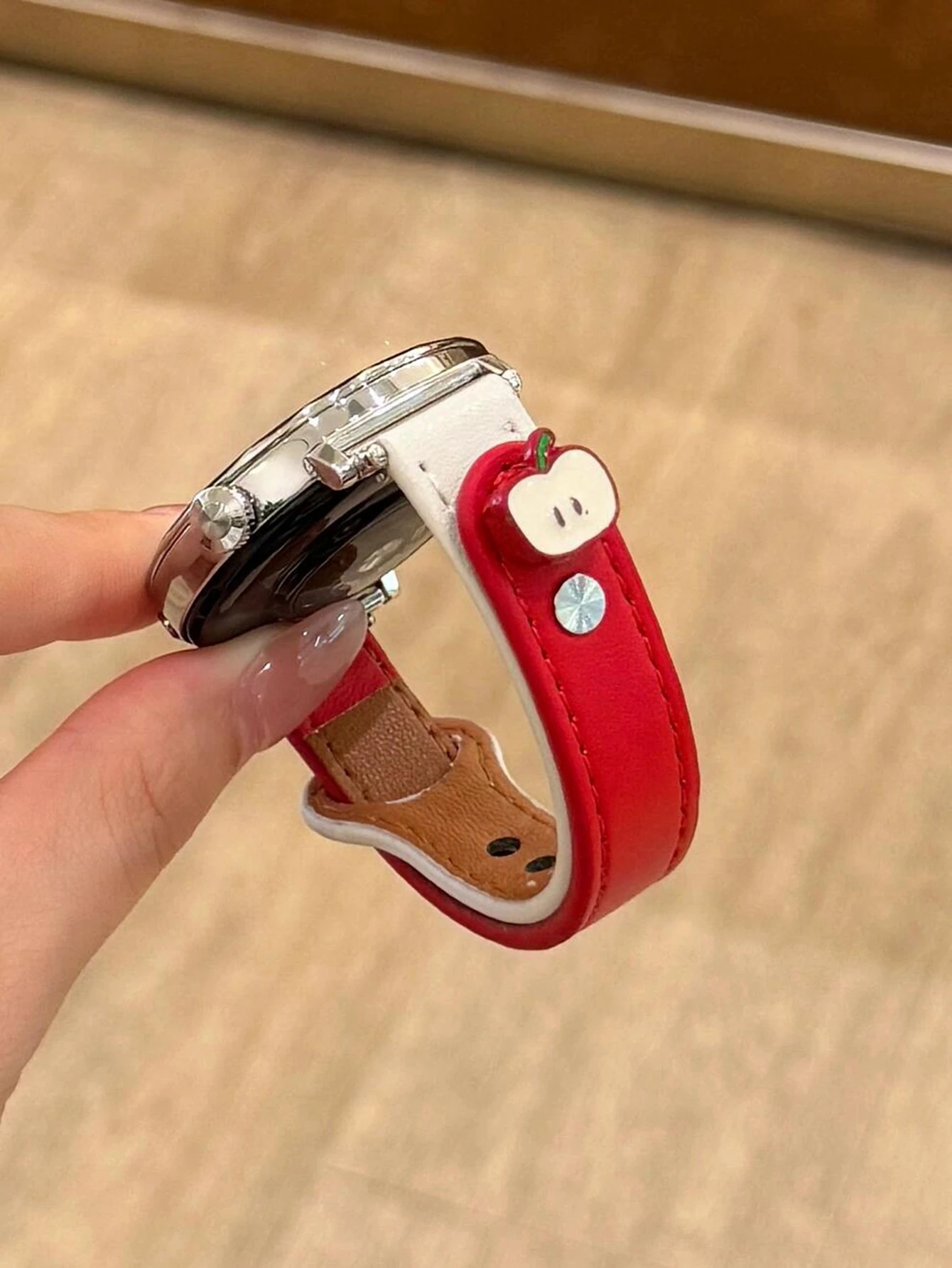 18mm 20mm 22mm Strap Leather Loop Link for Samsung Galaxy Watch 7 FE 5 Pro 4 6 Classic 44mm 40mm Sport Bracelet Correa Band