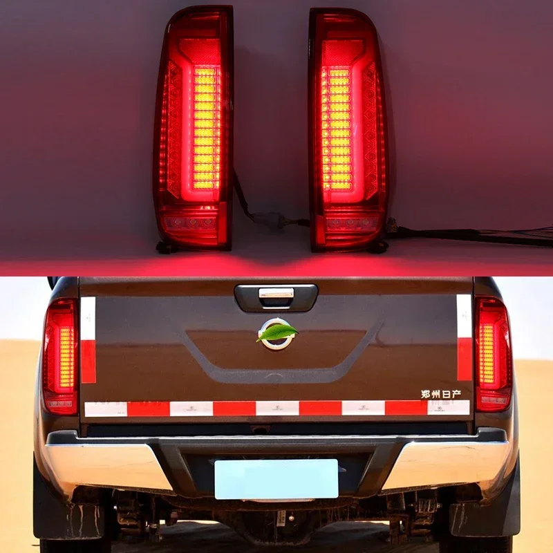 

Car LED Tail Lights For Nissan Navara D40 2004-2015 Retrofit Assembly Recommended Rear Fog Lamp Upgrades Accessory