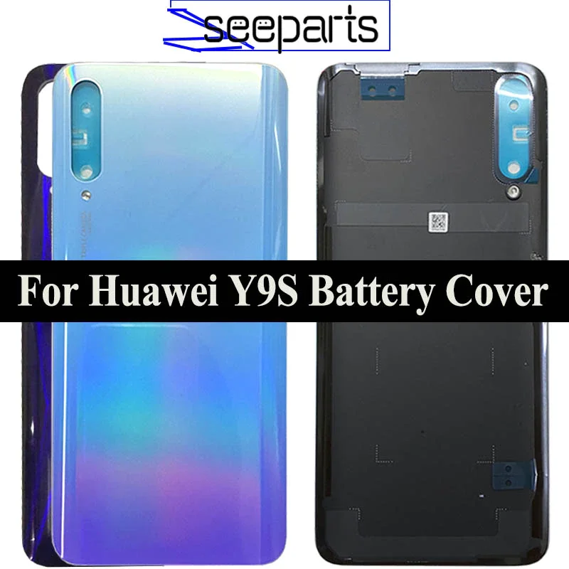 For Huawei Y9s Battery Cover P smart Pro 2019 Rear Door Housing Back Case Replaced Phone For Huawei Y9S Back Cover