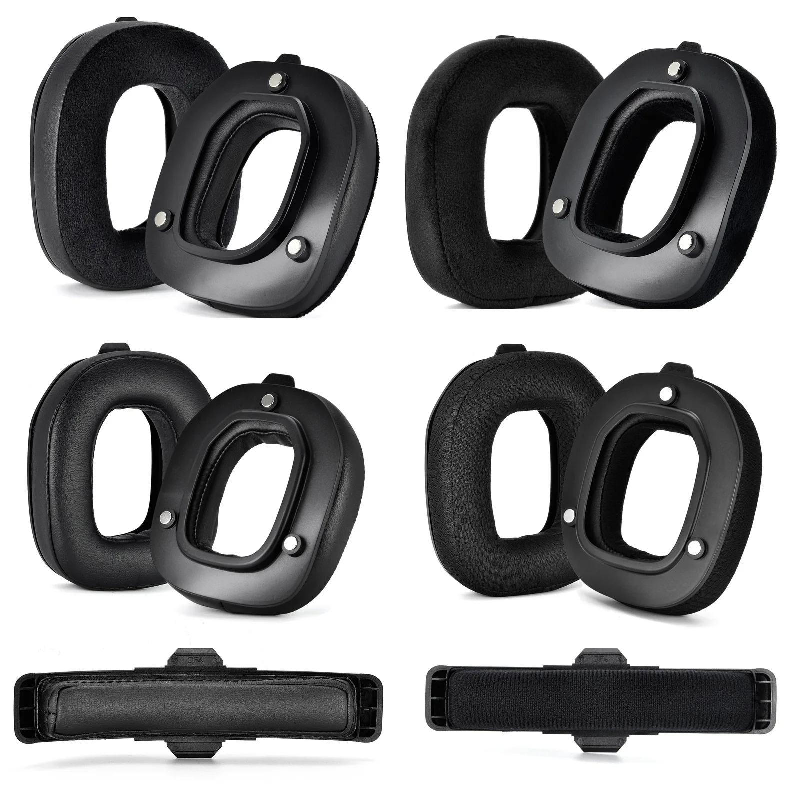 Replacement Ear Earpads Cushion Cups Top Headband For Astro A50 GEN4 Headset - Astro A50 Mod Kit - A50 Accessories