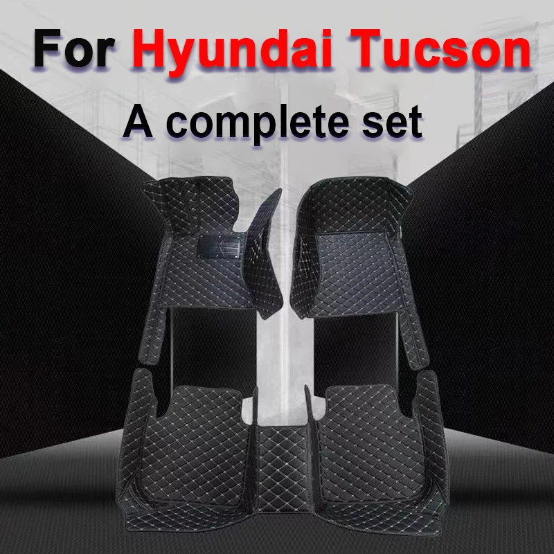 Car Floor Mats For Hyundai Tucson NX4 2024 2023 2022 2021 Auto Interiors Accessories Foot Rugs Products Automobiles Covers Parts