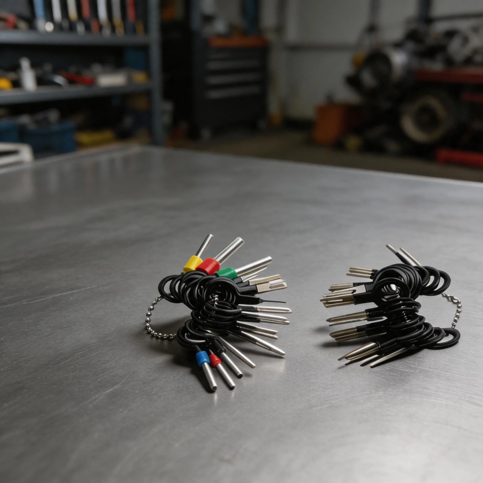 Terminal Extraction Tool Set 41pcs for Automotive Electrical Systems Including Round Hole 2mm 2.6mm 3.2mm Variants