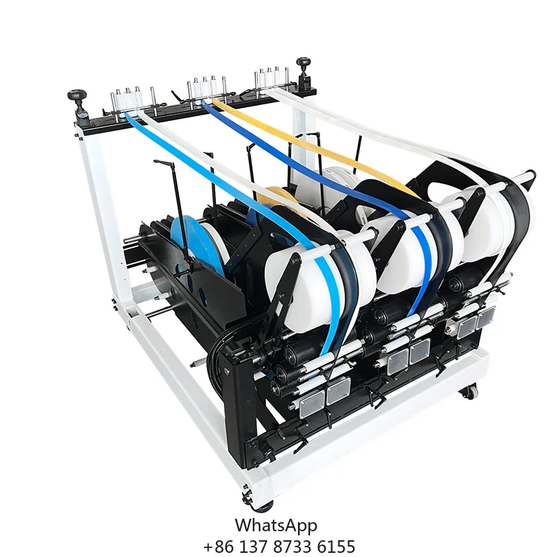 Six-Channel Edge Banding Storage Rack Unit Edge Banding Machine Units 6 Positions Edgeband Cart Woodworking Machine Part