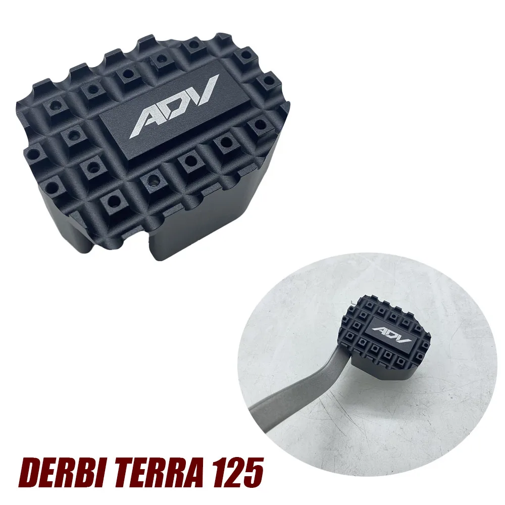 

Rear Brake Lever Pedal Enlarged Extension Foot Suitable For Derbi Terra 125 TERRA 125 ADVENTURE TERRA125 Motorcycle Accessories