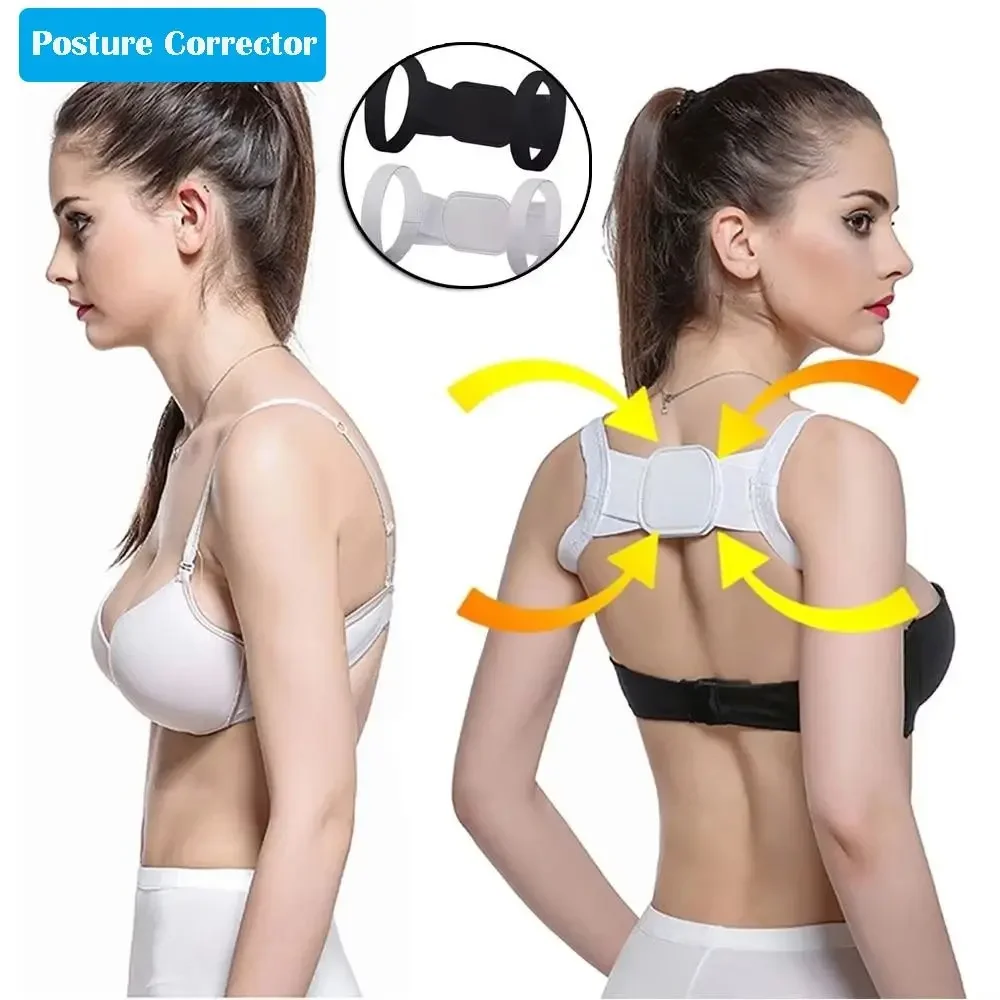 Breathable Adjustable Posture Corrector Invisible Breathable Shoulder Support Belt Hunchback Corrector Bad Posture