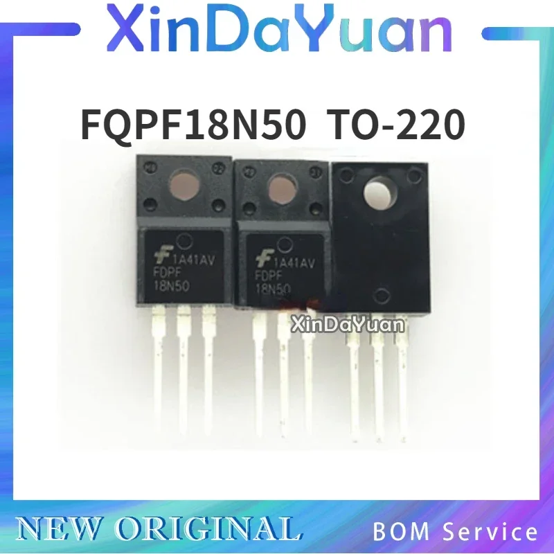 10 pcs FDPF18N50 FQPF18N50 TO-220 FQPF18N50T Field Effect Tube