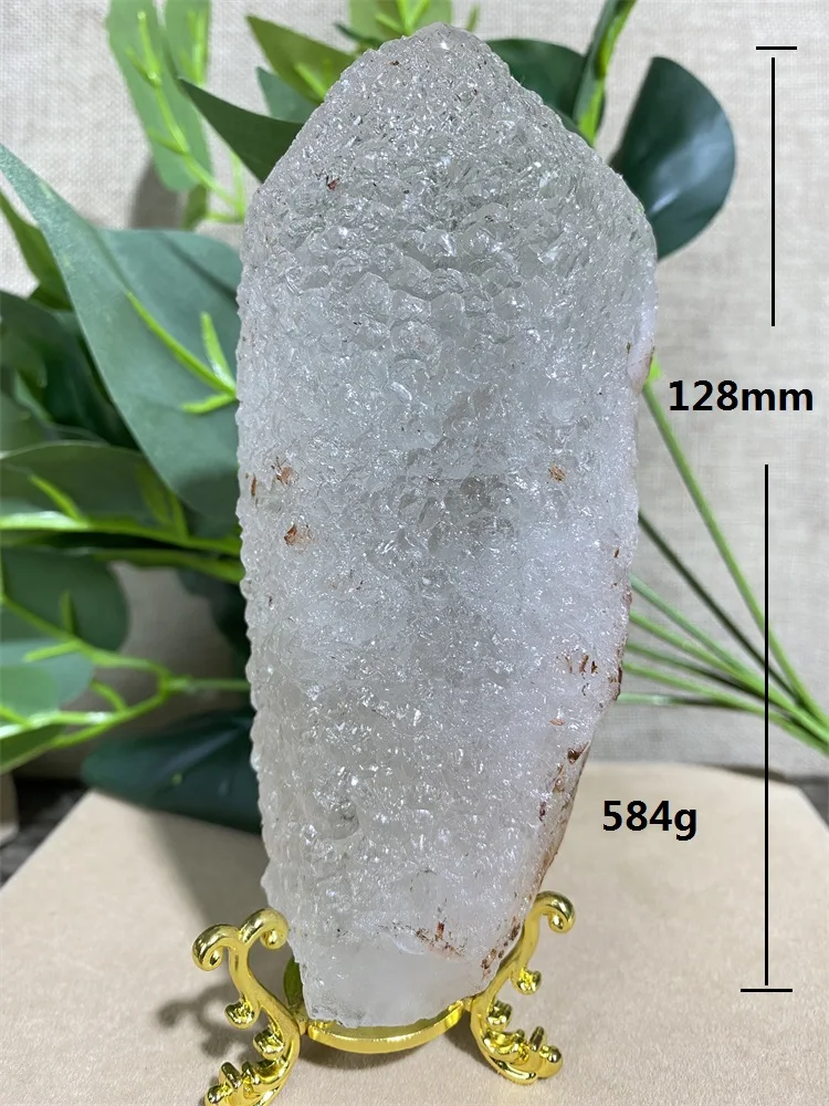 Buddha Head Quartz Stone Natural Skeeton White Crystal Healing Tower Minerals Specimen Reiki Feng Shui Raw Ornaments  Home Decor