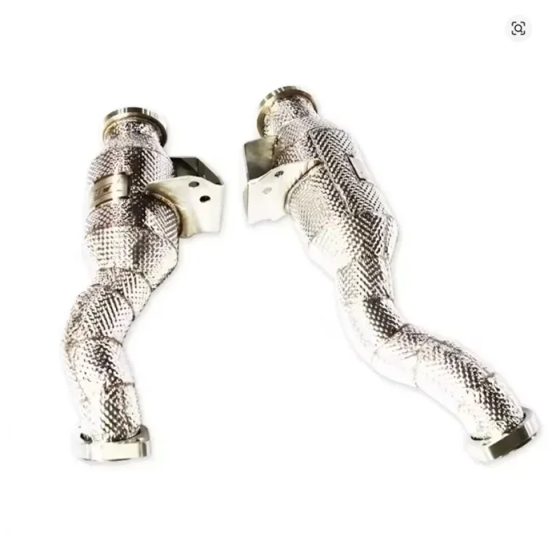 High Flow Catted Downpipe Mercedes Benz GLC43 3.0T and Pipes 2017-2022 Racing Tuning System Power Upgrade Modification Parts Kit