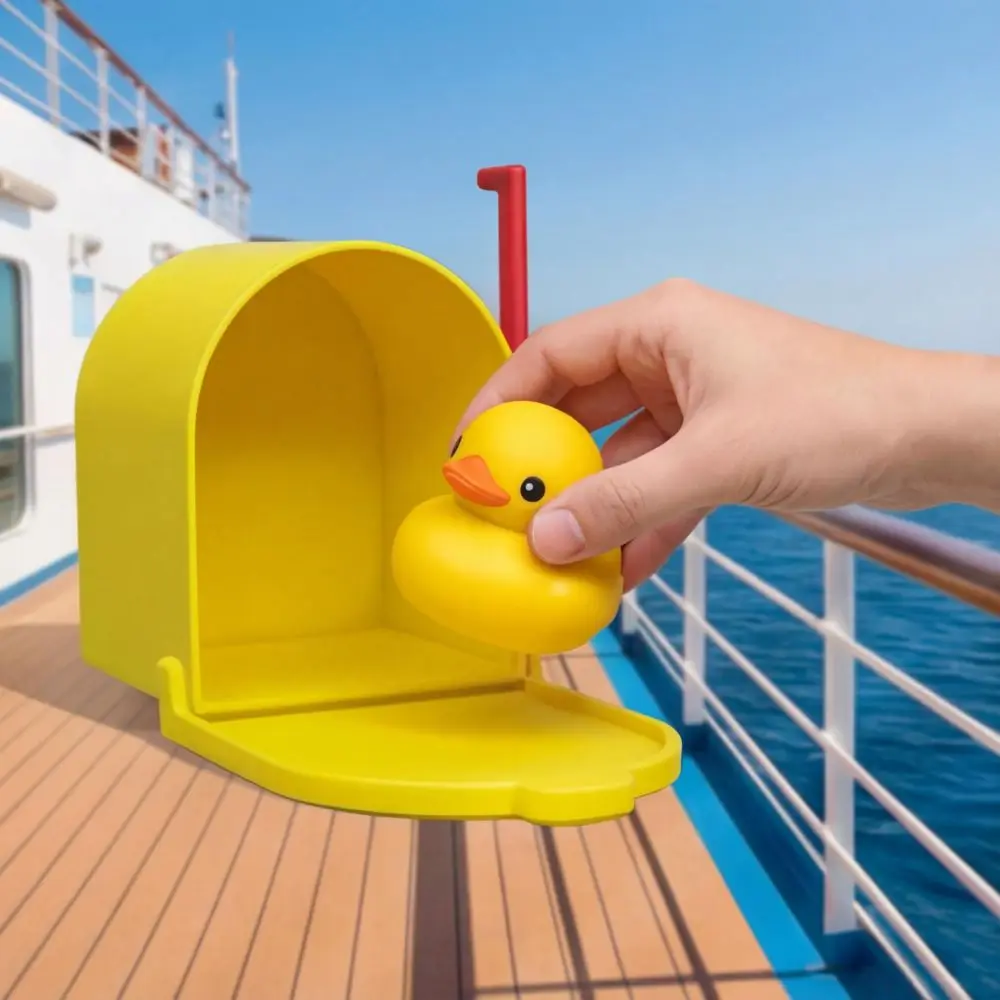 3D Printed Magnetic Duck Mailbox Gift Funny Design Cruise Door Decor Door Decor Novelty Magnetic Mailbox Home Decor