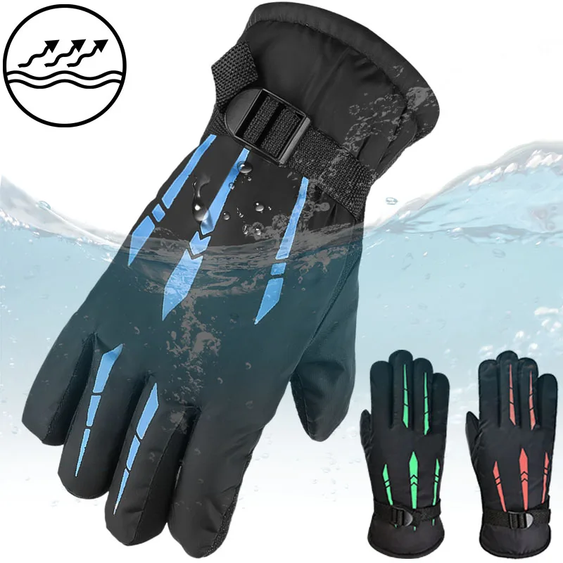 

Winter Motorcycle Gloves Waterproof Gant Moto Warm Men Full Finger Work Gloves TouchScreen Guantes Motorbike Riding Gloves