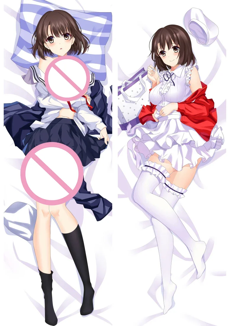 Federa per cuscino da letto Otaku che abbraccia il corpo Dakimakura Cover Cartoon Anime Cuscino che abbraccia la federa per il corpo nudo