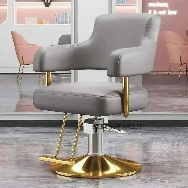 

Chairs Aesthetic Electric Chair Owl Gold Barber Offer Pump Wheel Products Barbershop for Hydraulic Barbers Barbing Salon Vintage