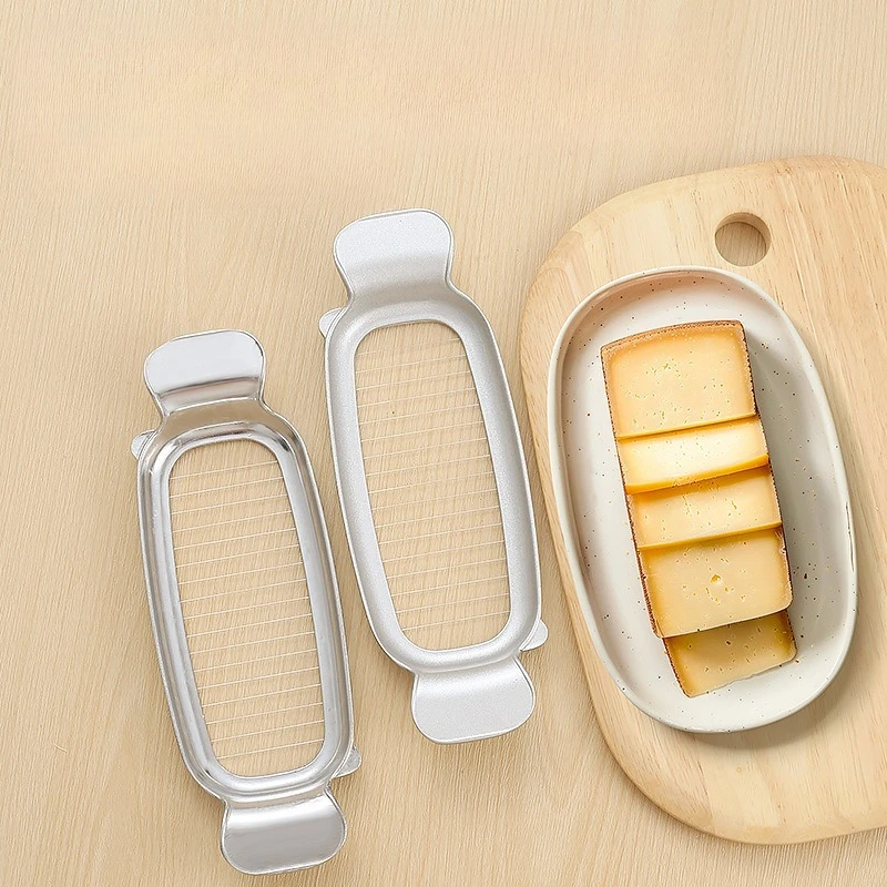 

Нож для нарезки масла и сыра из нержавеющей стали, креативный кухонный гаджет, универсальный нож для фуа-гра и сыра