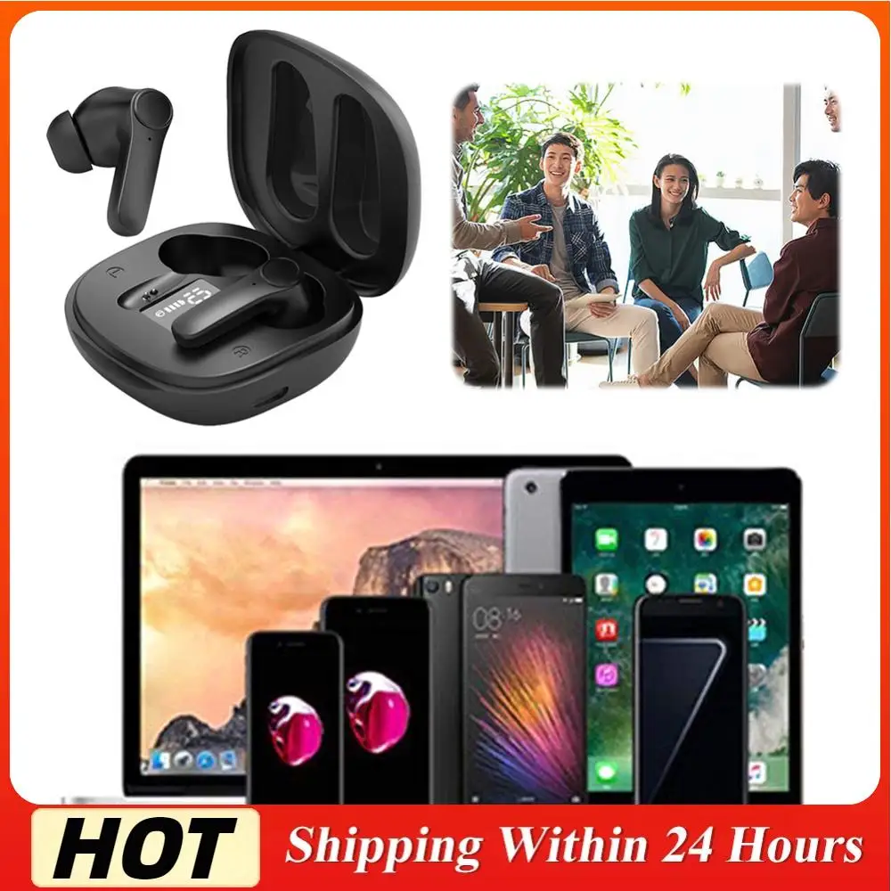 

Наушники-переводчики на 144 языках с функцией перевода в реальном времени, точность 99%, беспроводные Bluetooth-наушники для перевода, поддержка онлайн и офлайн, водонепроницаемость IPX6