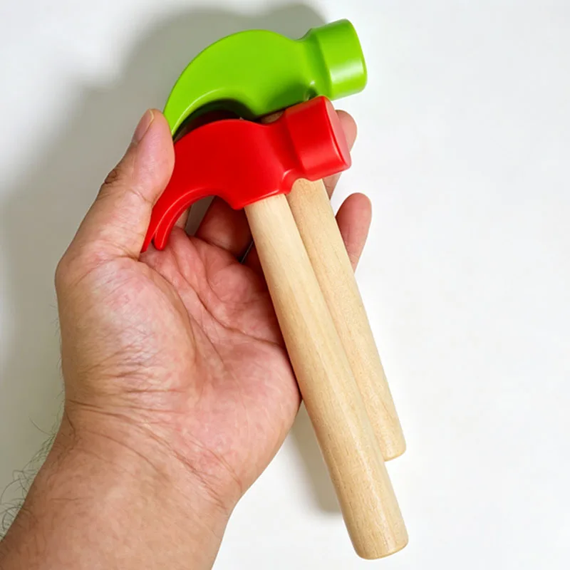 Kids Toy Mallet Hammer Simulation Maintenance Tools Pretend Play Educational Gift for Girls Boys School Birthday Party Favors