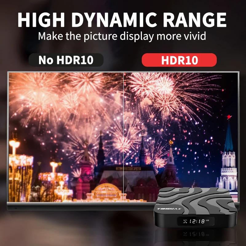 TV Box T95 Max Ultra HD 8k Allwinner H618 Quad-core Dual Wifi 2.4G&5G 3D Android 12 Media Player Smart Set-top Boxes