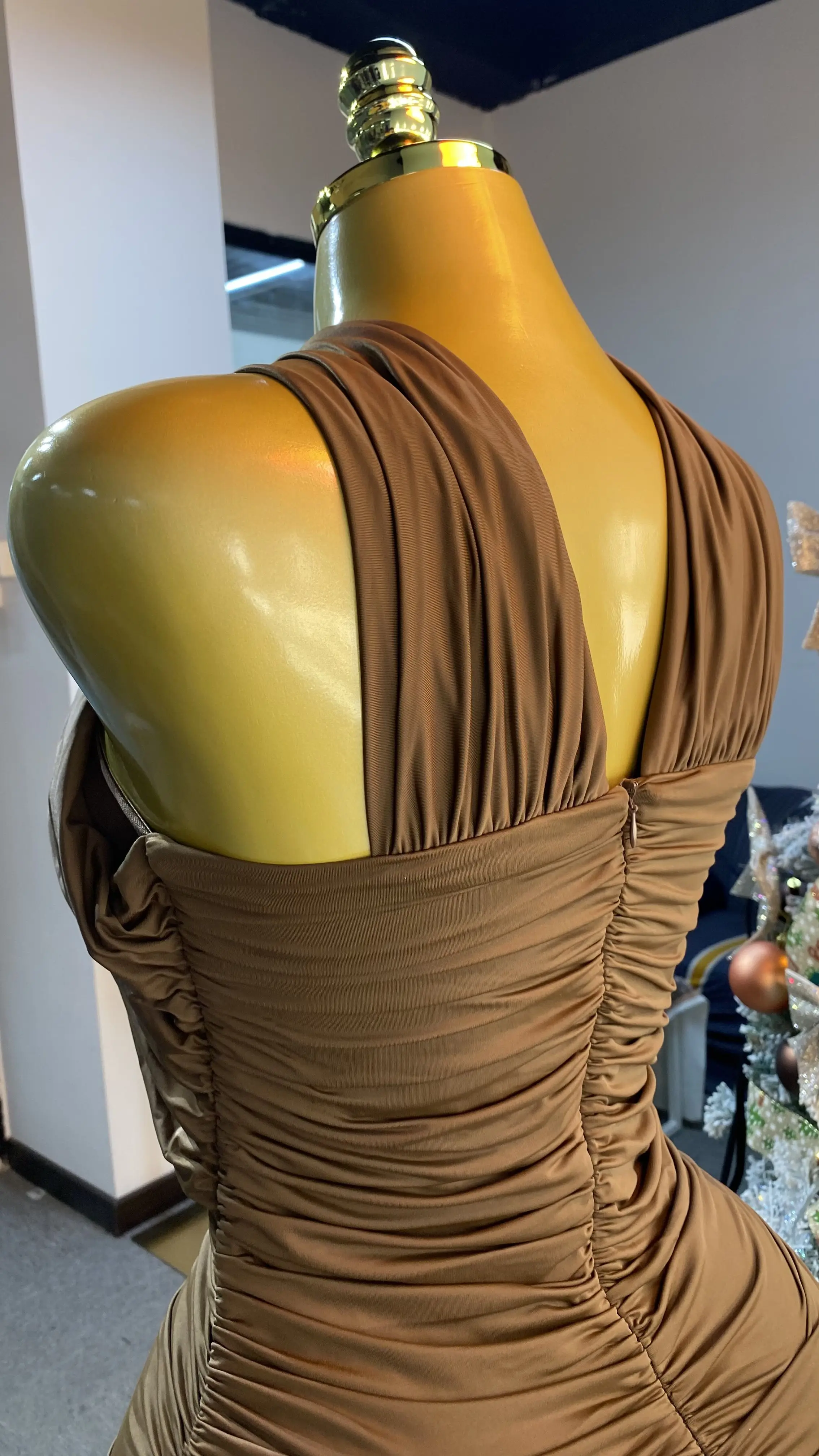 فستان ضيق عصري جديد راقي، فستان حفلات صيفي، بدون أكمام، شرابة، ملابس حفلات نسائية مثيرة-GZXX310