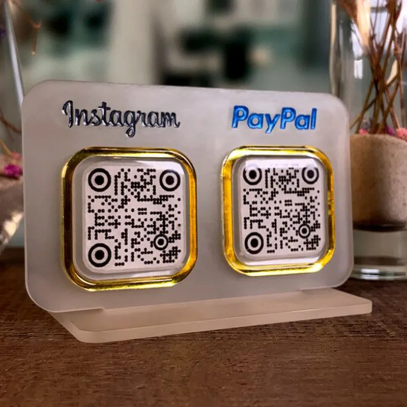 Acrylic Qr Code Sig… - image