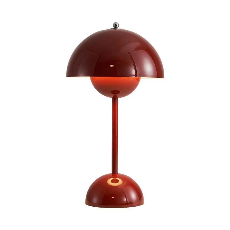 2025 New Danish Bud Retro Table Lamp American Charging Table Lamp Touch Nordic Decorative Table Lamp