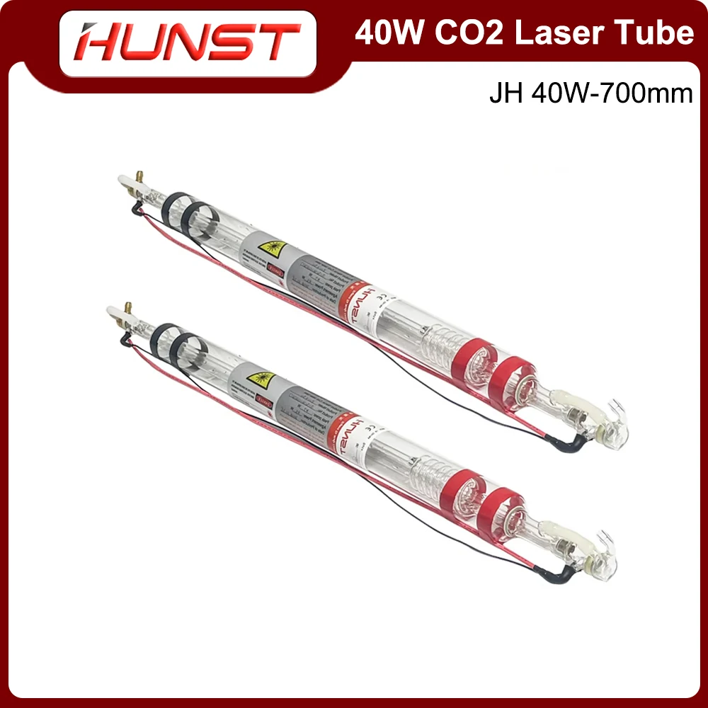 Hunst 40W Co2 Laserbuis Diameter 50mm Lengte 700mm Geschikt voor graveer- en snijmachine