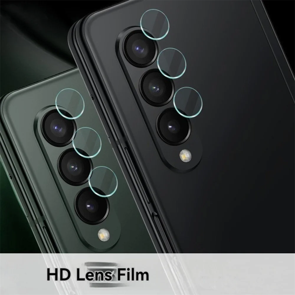 Película de lente de teléfono de vidrio templado redondo para Samsung Galaxy ZFold6, accesorios de película protectora de lente separada