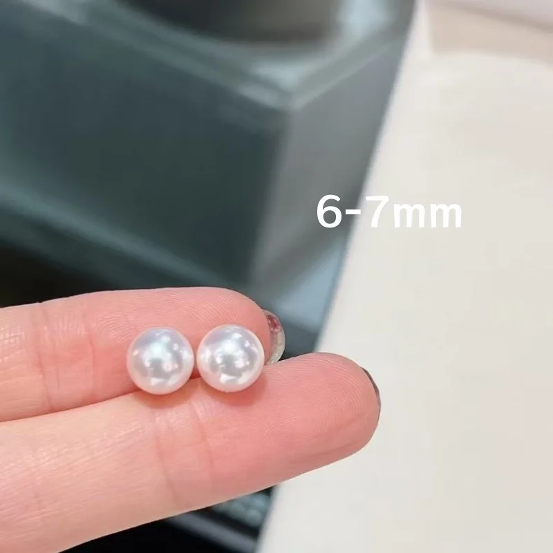 

SGARIT Korean Women Earrings White Pearl Simple Fashion Earrings Wedding Jewelry For Gift Valentine's Day gift