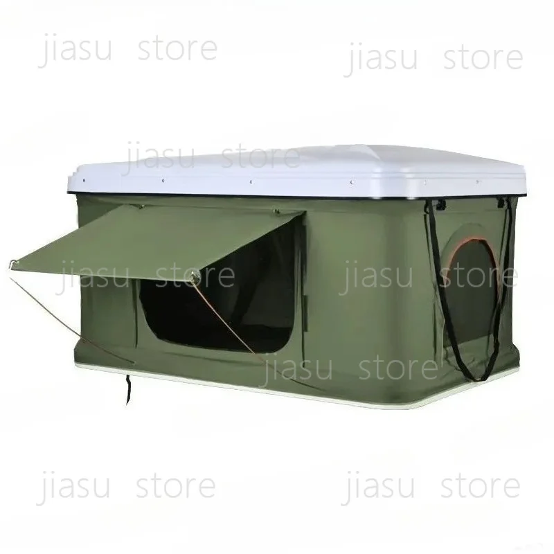 

Customized Car roof tent fully automatic outdoor camping self-driving car anti-mosquito and rain-proof ABS hard-top tent