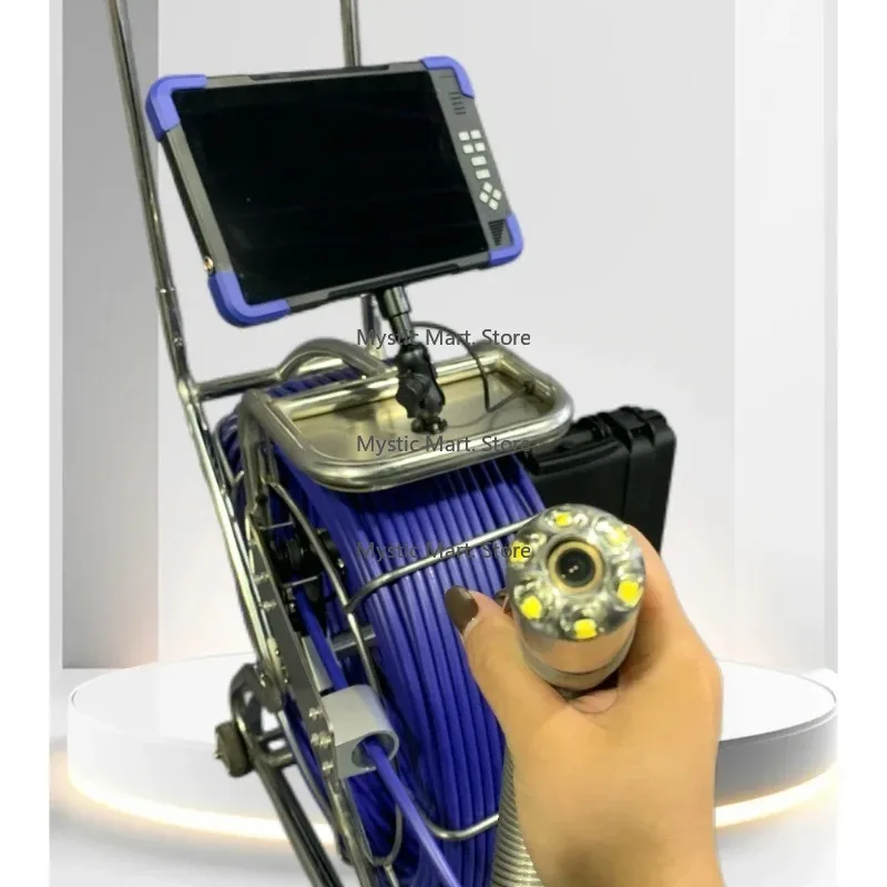 

AMJET 4K HD with 100 meter line machine with 512Hz sewer camera for detecting sewers