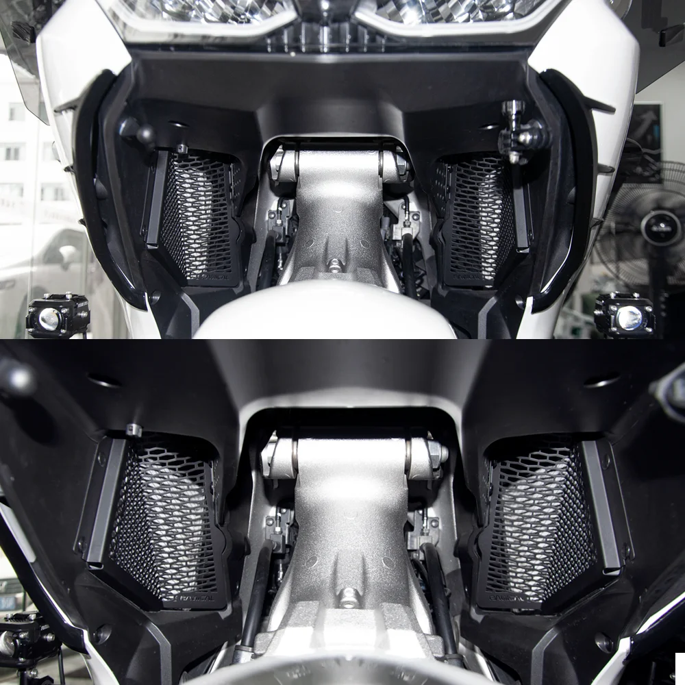 PANICAL für Honda GoldWing GL1800 DCT F6B 2018-2025 Motorrad Wassertank Schild Kühlerschutz Schutz Kühler Grill Abdeckung – Detail 3
