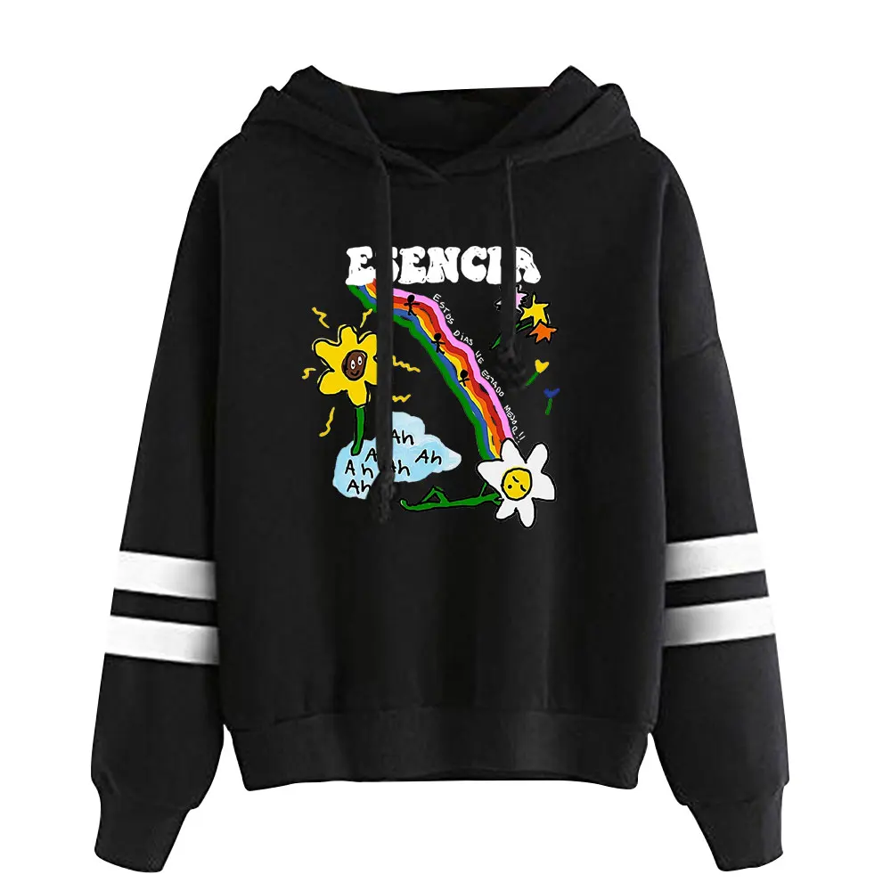 Humbe Esencia Flor Acoiris Pullover Hoodie Unisex Hooded Sweatshirt Long Sleeve Fashion Tracksuit