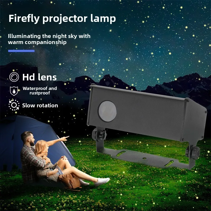 2026 Waterproof Moving Head Pattern Projector Firefly Star Projection Bar Stage Ambient