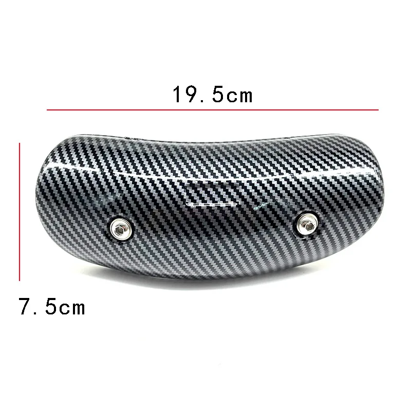 Universal Motorcycle Exhaust Pipe Protector Heat Shield Cover Guard Anti-scalding Cover FOR Pit Bike Cafe Racer Moto Accesories - Image 6