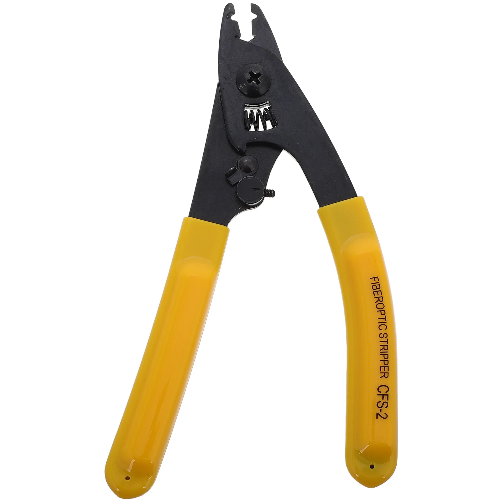 

1pcs Fiber Optic Cable Stripping Pliers Wire Crimper Electricians Stripper Buffer Repair Jacket Tool Portable Precision