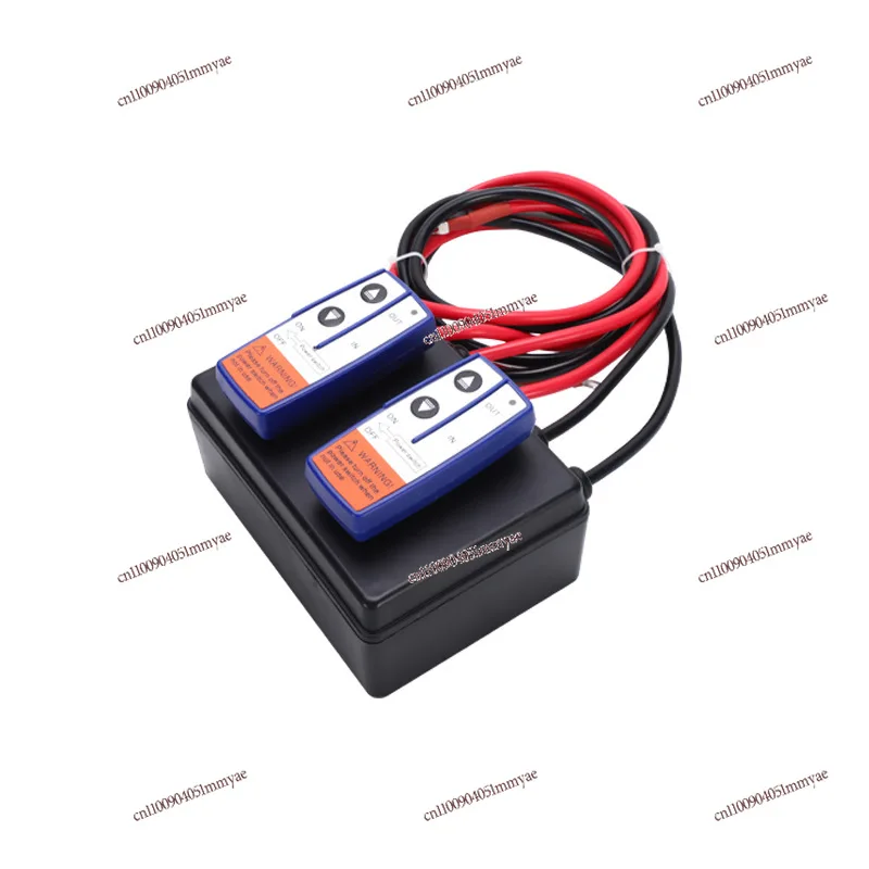 

5000 pounds electric winch control box wireless remote control 250A car crane accessories winch control box